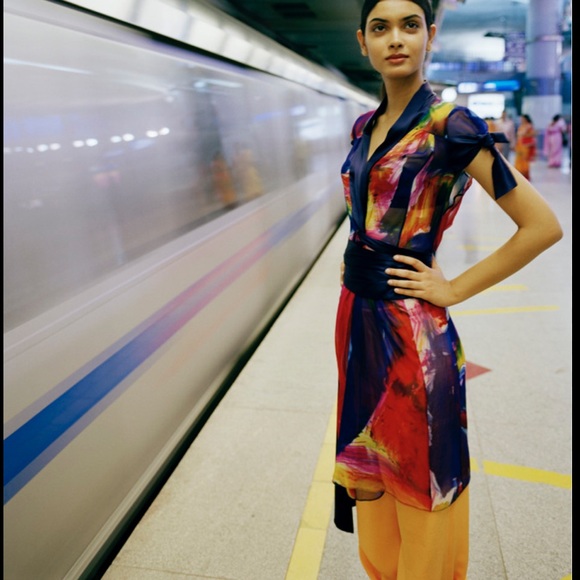 Colorful Slip Dress - Picture 10 of 10